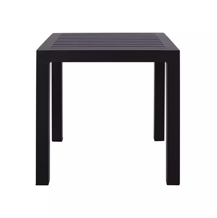 ΤΡΑΠΕΖΙ ΑΛΟΥΜΙΝΙΟΥ QIANA HM5402.02 ΓΚΡΙ 45x45x45,5 εκ.