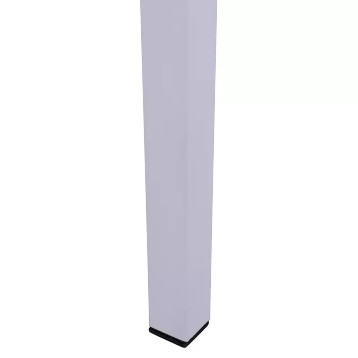 Aluminum Table HM5402.01 White 45x45x45,5 cm
