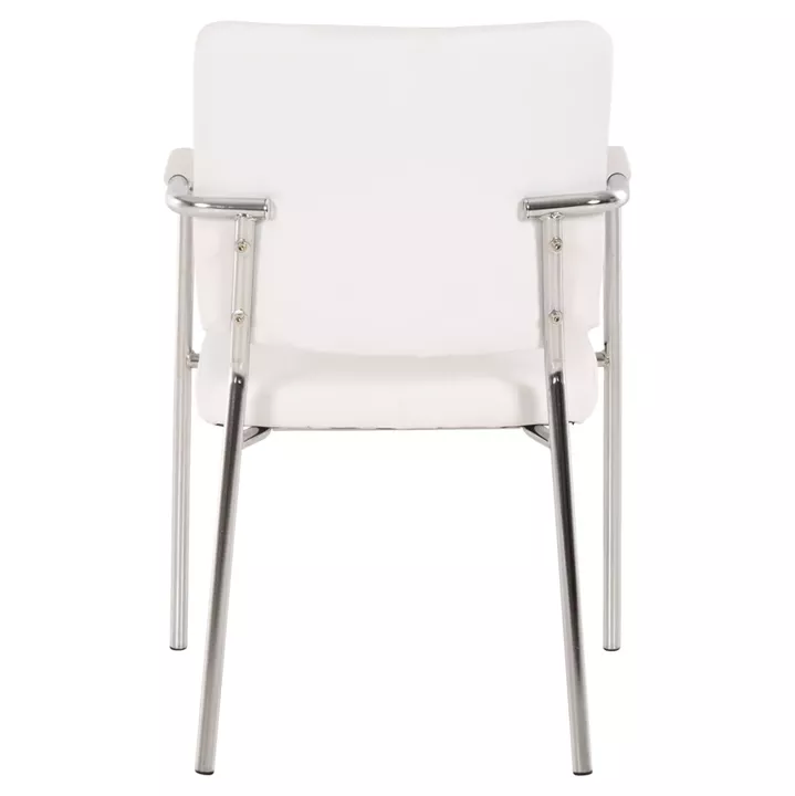 Conference chair with arms HM1070.02 White 56,5x59x85 cm