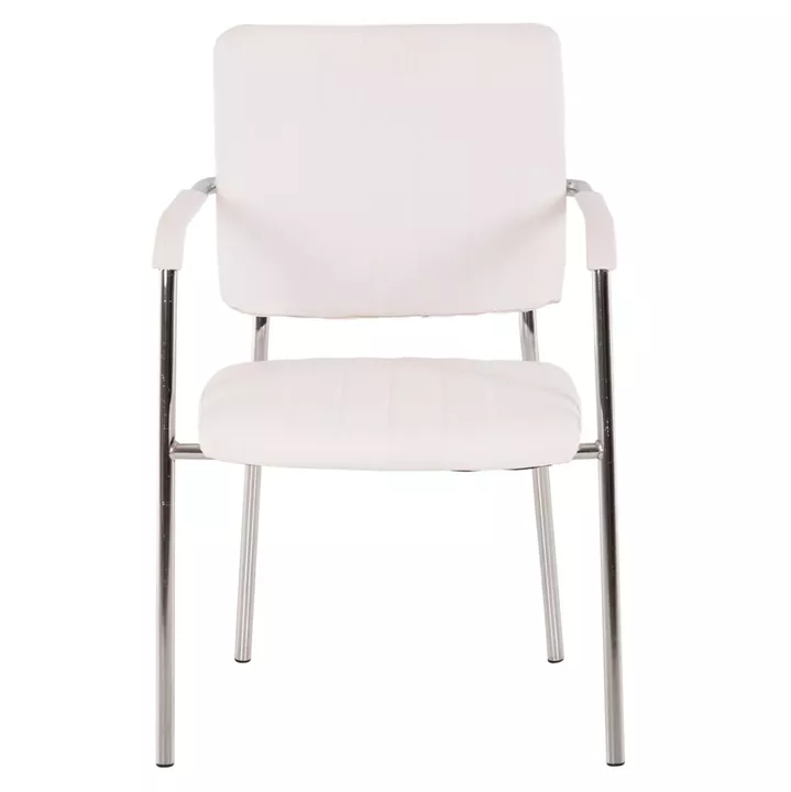 Conference chair with arms HM1070.02 White 56,5x59x85 cm