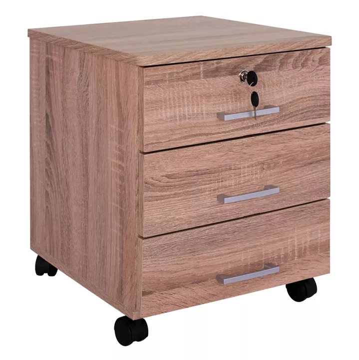 Office drawer HAYDEN HM2282.01 in sonama color 39x39.5x46.5