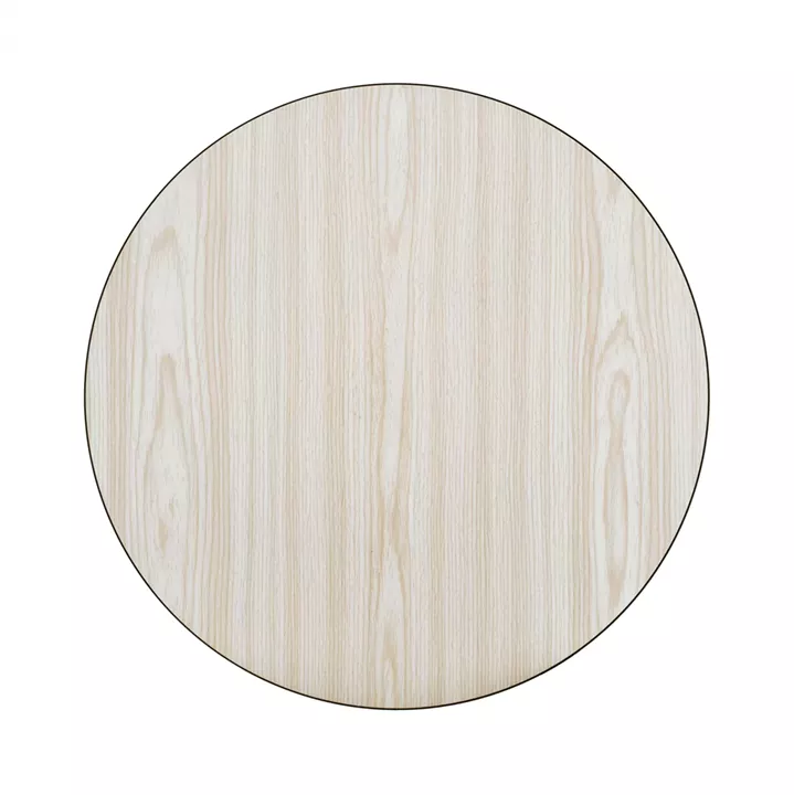 ΕΠΙΦΑΝΕΙΑ ΤΡΑΠΕΖΙΟΥ ΑΠΟ MDF Φ60 HM8436.03 ΔΡΥΣ ΜΑΥΡΟ