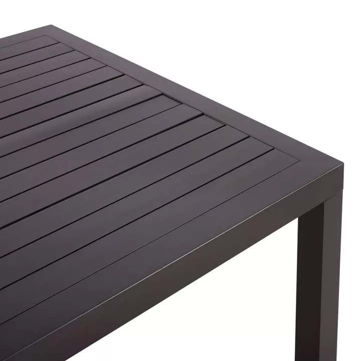 Aluminum table 140x80 Grey HM5571.02