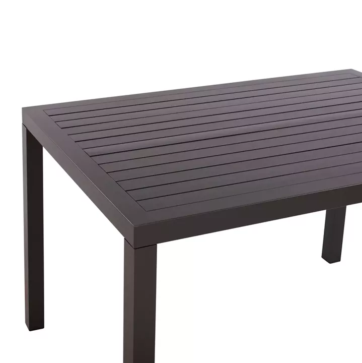 Aluminum table 140x80 Grey HM5571.02