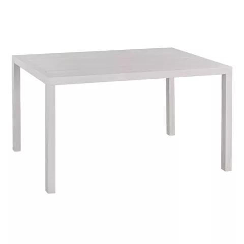 Aluminum Table 140x80 white HM5571.01