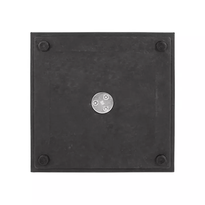 Base metallic White matte 40x40x72 with adjusters HM421.12