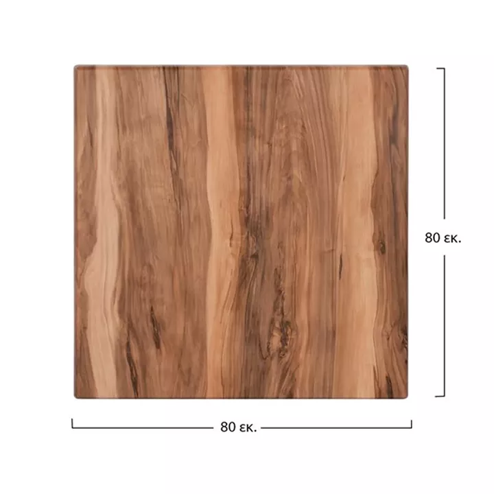 Table Desktop 525 Werzalit 80x80 Indian Sesami HM5231.10