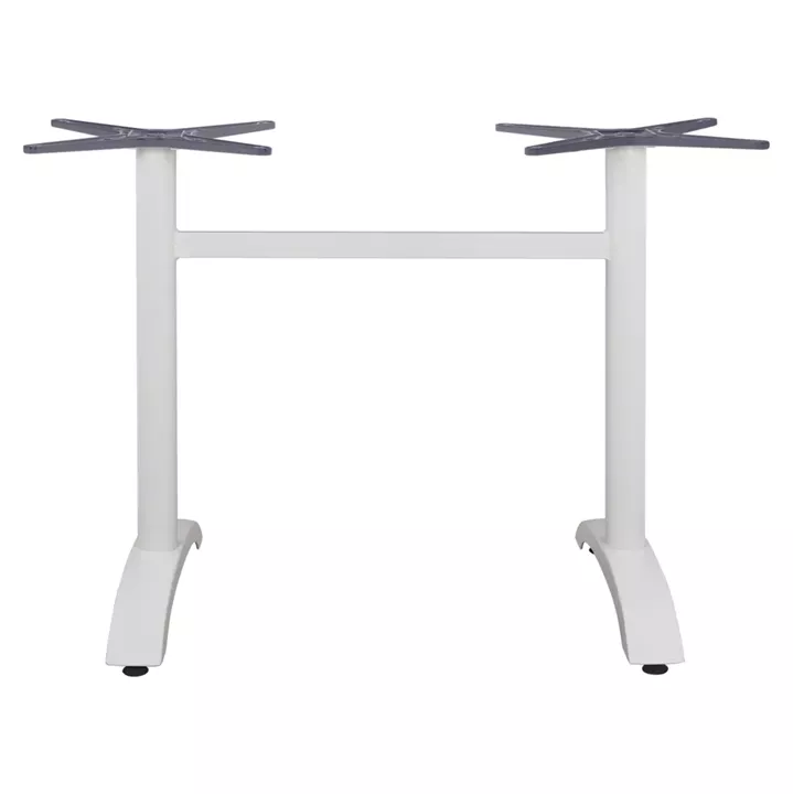 Aluminum base 2 legs HM461.02 White 78x60x73