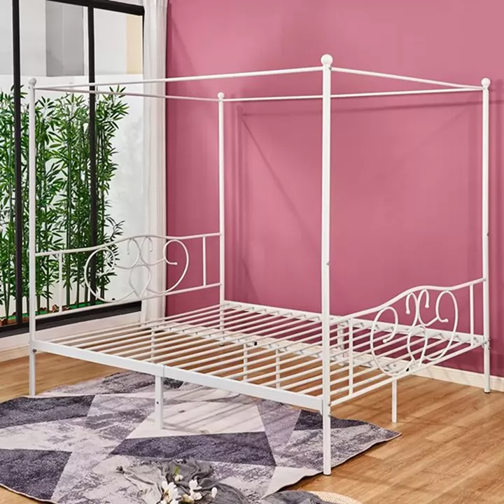 HM573.02, metallic bed with 