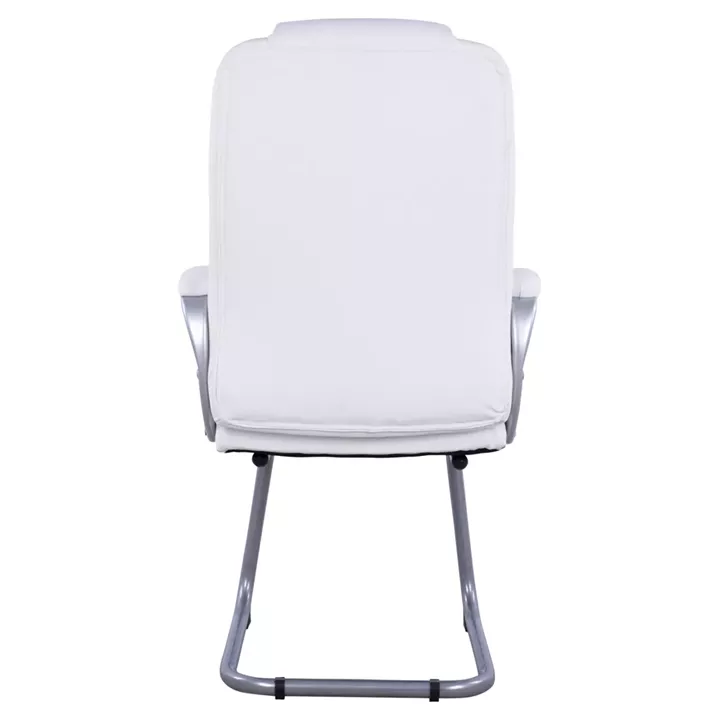 Visitor's chair with white PU Sora HM1144.02 63x67x112 cm