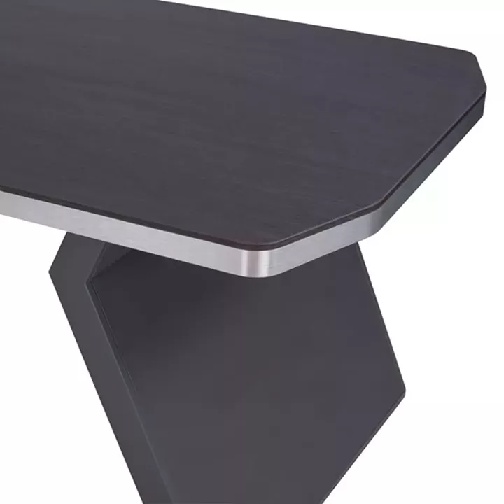 PROFESSIONAL LEFT CORNER OFFICE DESK ROSEWOOD HM2084L 220x180x76Hcm
