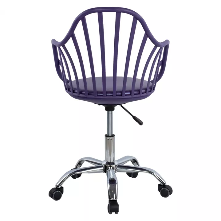 Office chair Becky HM8457.06 Purple Color 57x58x93 cm