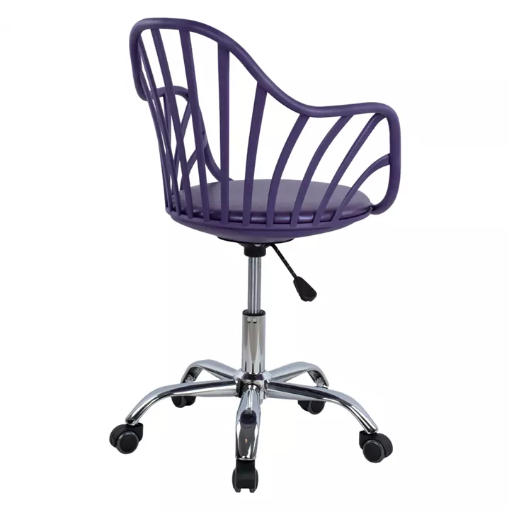 Office chair Becky HM8457.06 Purple Color 57x58x93 cm