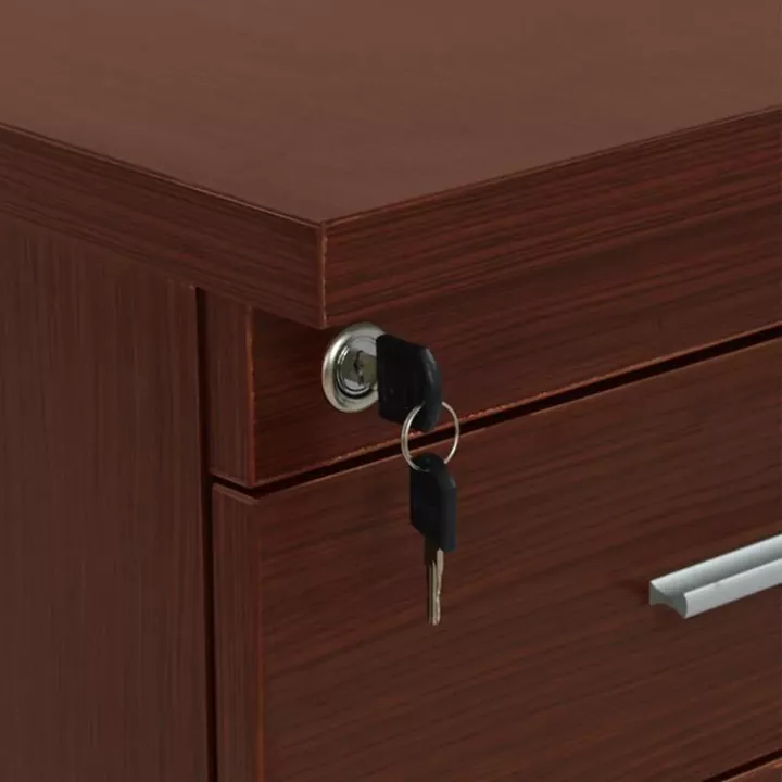 Office professional drawer in wenge color HM2049.12 40x52x60 cm.