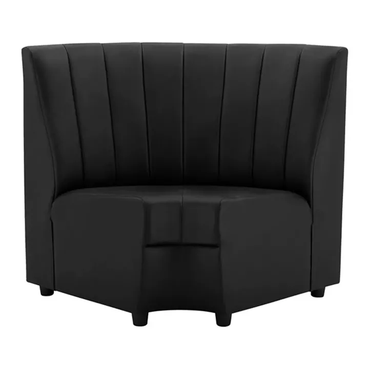 Corner Unit for Sofa Landon HM3163.01 Pu Black 118x66x93cm