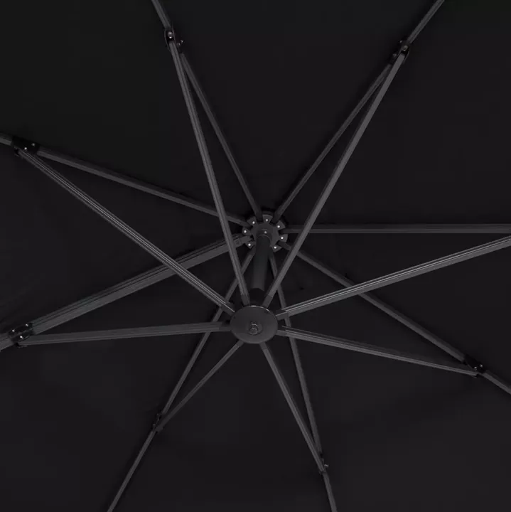 Hanging Umbrella SHADER HM6025.03 3x3 360 degree Acrylic Fabric