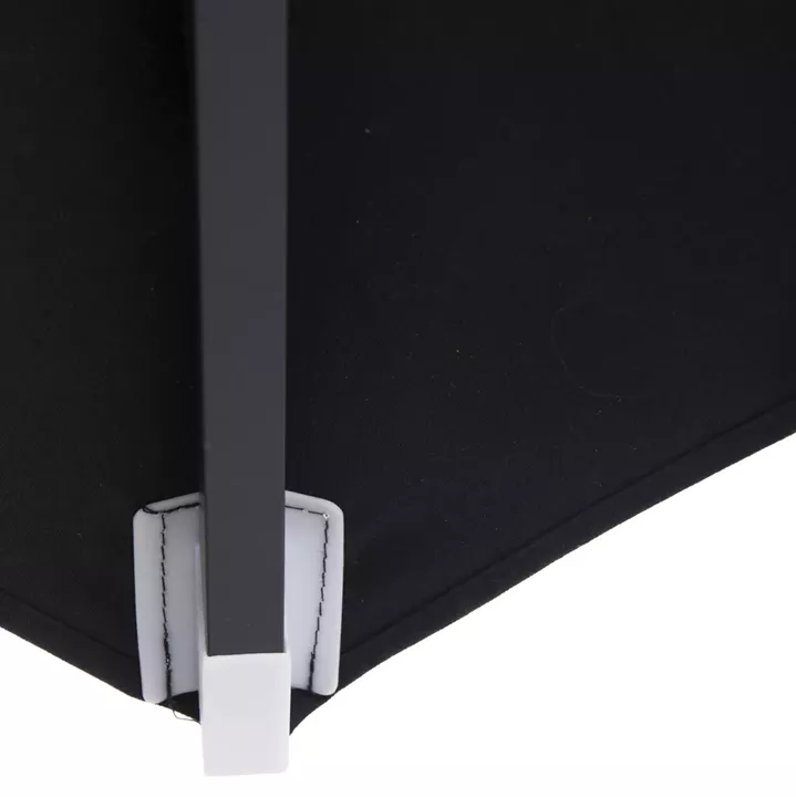 Professional Umbrella ALU 2.20x2.20 Black Fabric Acrylic 8rays HM6013.03