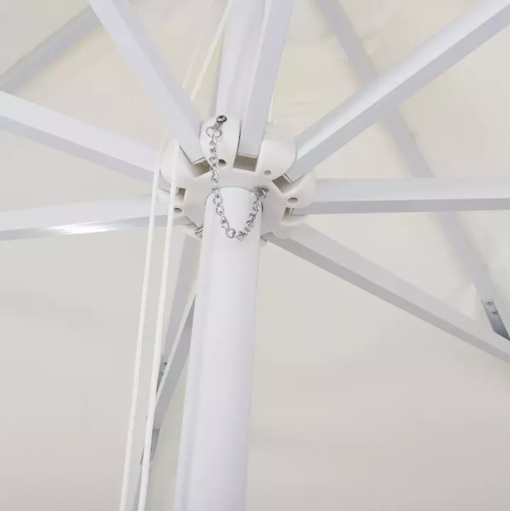 Professional Umbrella 3x3x2,83M Aluminum with cloth in beige color HM6026.01