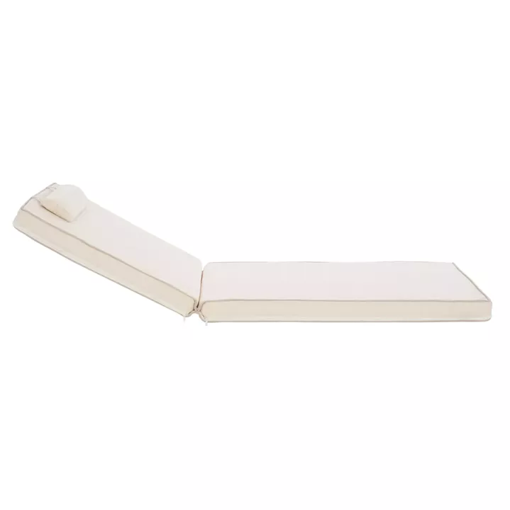 Sunbed Cushion Textline Sifnos Beige HM11236.60T 196(117+1+78)x58x8 cm