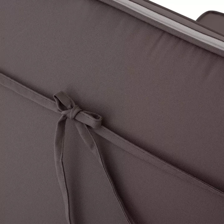 Sunbed Pillow Polyester Chios Grey HM11236.10P 196(117+1+78)x58x8cm