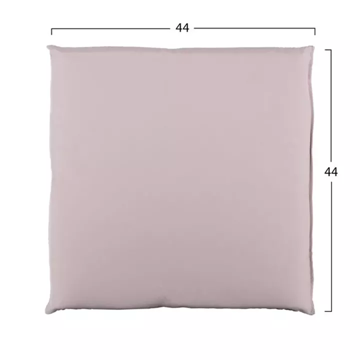 Fabric Pillow Beige 44x44x5.5 HM5746.01