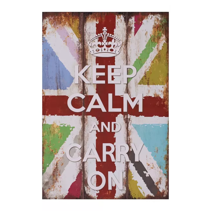 Canvas Keep Calm HM7154.03 60X90X2.5 cm.
