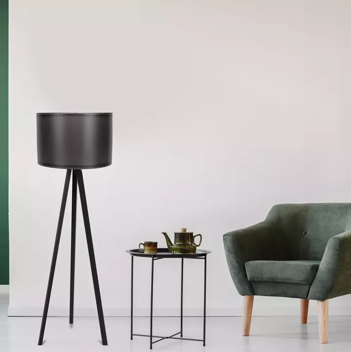 FLOOR LAMP IN BLACK FB97272.18 Φ38x145cm