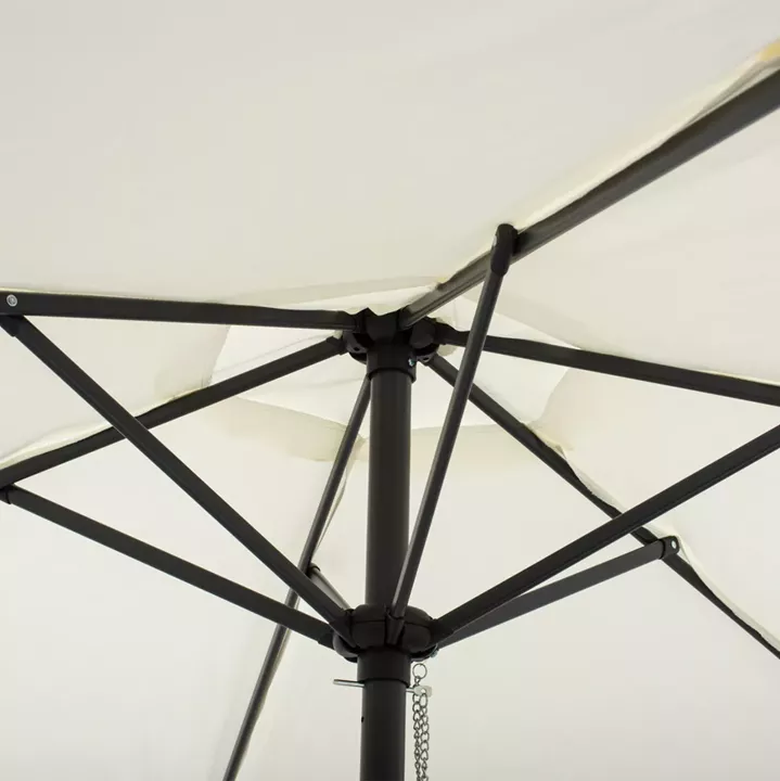ALUMINUM UMBRELLA HM6030.02 ECRU- GRAY Φ250x236 cm.
