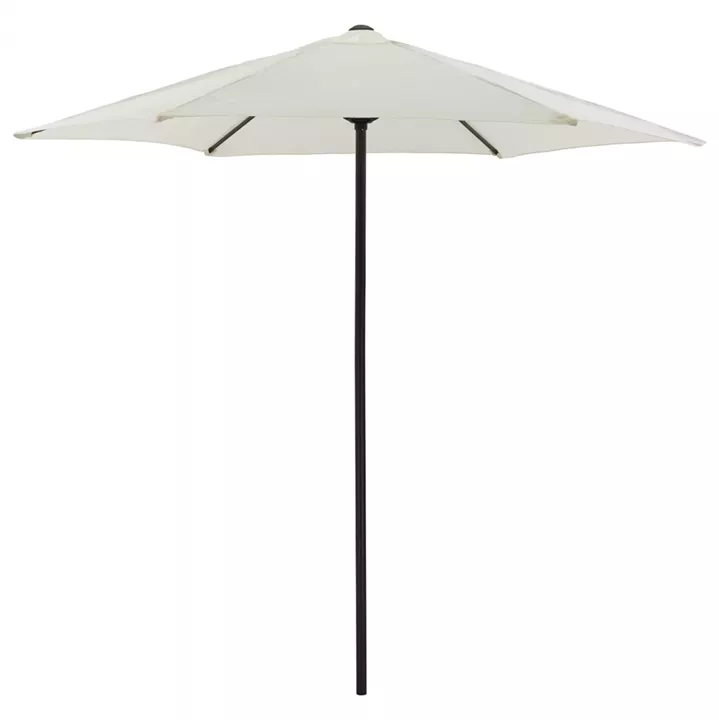 ALUMINUM UMBRELLA HM6030.02 ECRU- GRAY Φ250x236 cm.