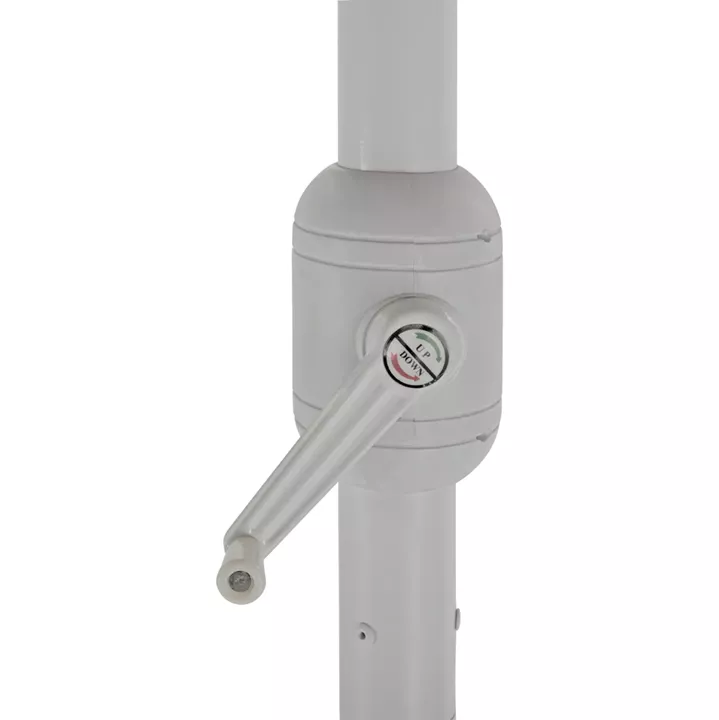 ALUMINUM UMBRELLA Φ3Μ HM6003.02 MOKA WITH ELEVATOR