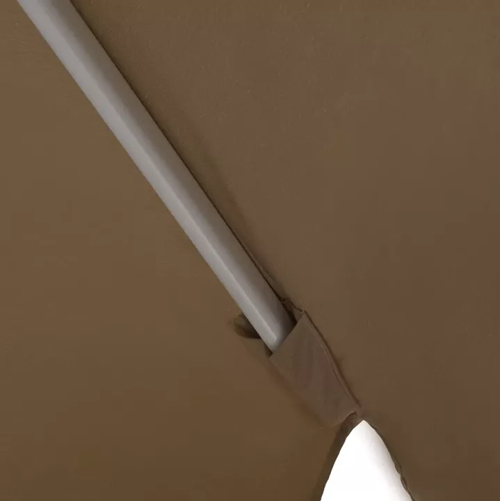 ALUMINUM UMBRELLA Φ3Μ HM6003.02 MOKA WITH ELEVATOR