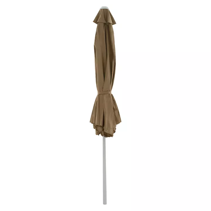 ALUMINUM UMBRELLA Φ3Μ HM6003.02 MOKA WITH ELEVATOR