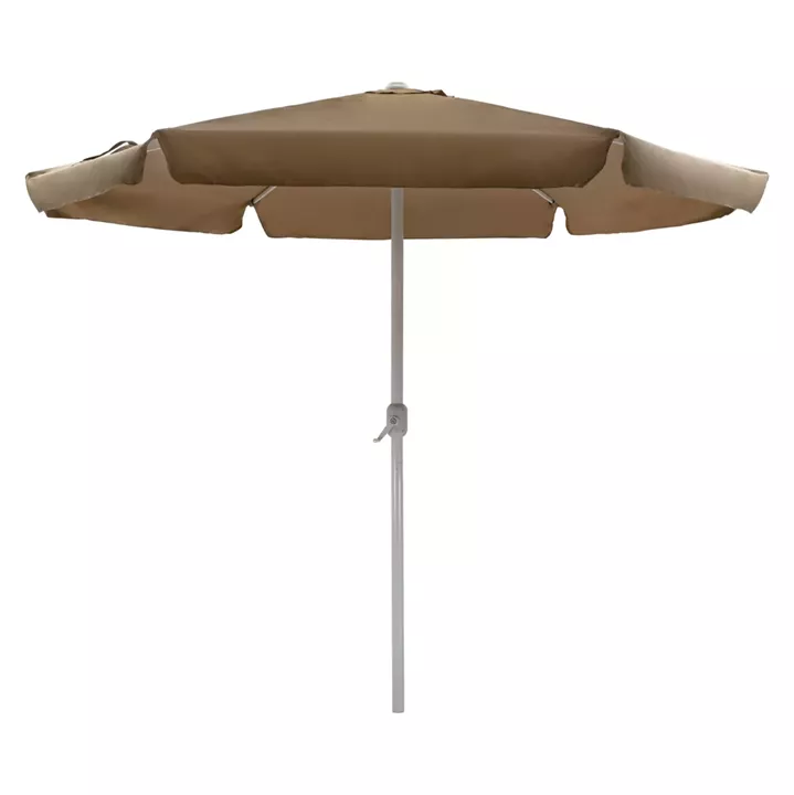 ALUMINUM UMBRELLA Φ3Μ HM6003.02 MOKA WITH ELEVATOR