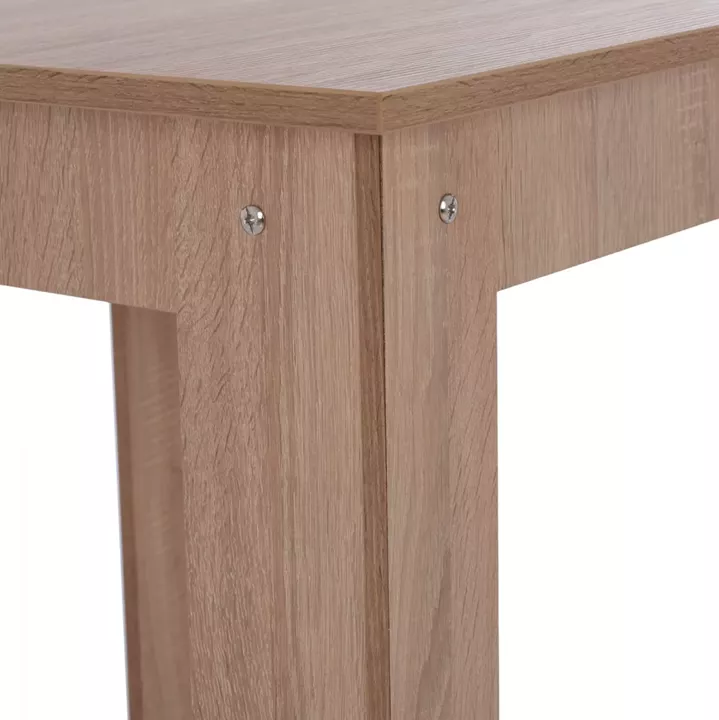 KITCHEN TABLE KELVIN HM2427.01, SONOMA OAK, 80x80x77 cm.