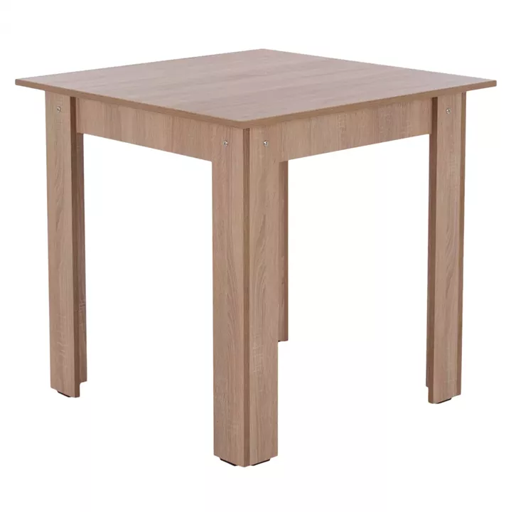 KITCHEN TABLE KELVIN HM2427.01, SONOMA OAK, 80x80x77 cm.