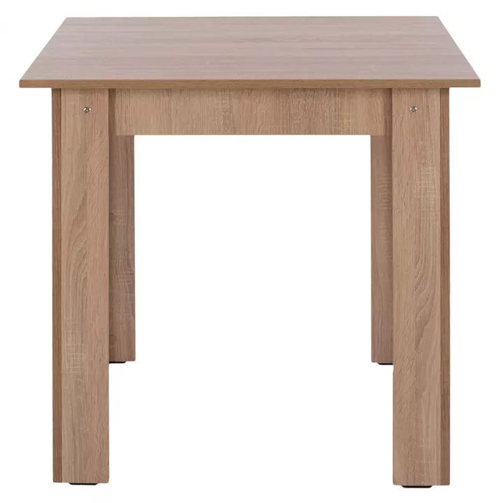 KITCHEN TABLE KELVIN HM2427.01, SONOMA OAK, 80x80x77 cm.