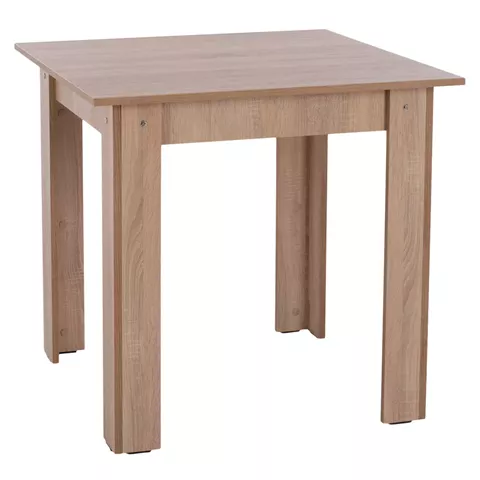 KITCHEN TABLE KELVIN HM2427.01, SONOMA OAK, 80x80x77 cm.