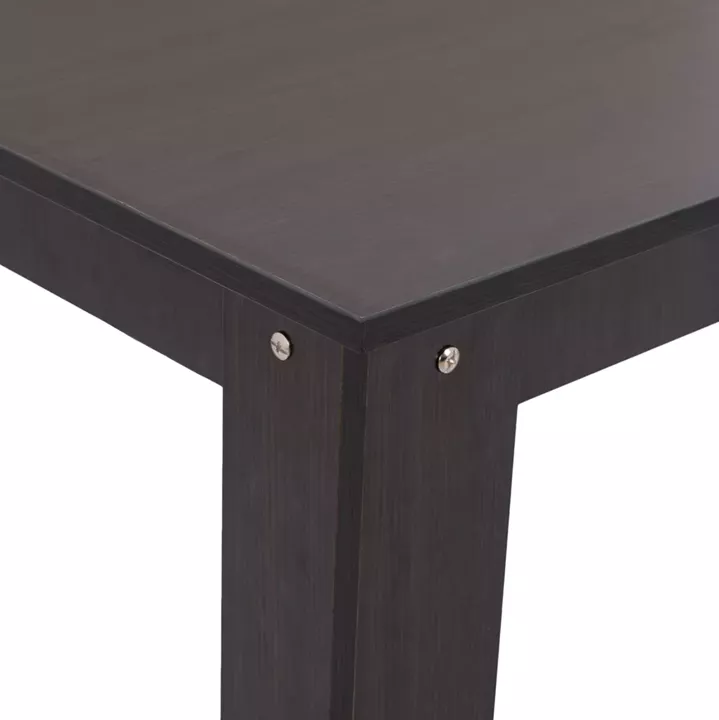 KITCHEN TABLE KELVIN, WENGE, ΗΜ2429.02 140x80x77 cm.