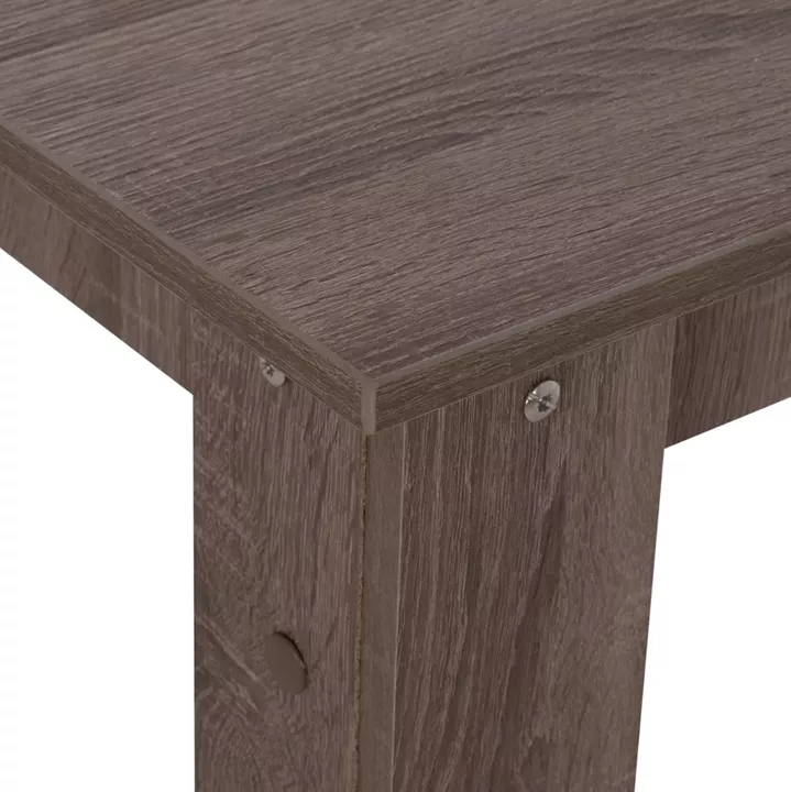KITCHEN TABLE KELVIN HM2428.05, 110x80x77, ASH GREY