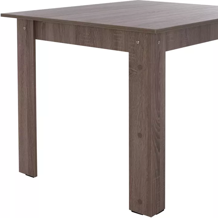 KITCHEN TABLE KELVIN HM2428.05, 110x80x77, ASH GREY