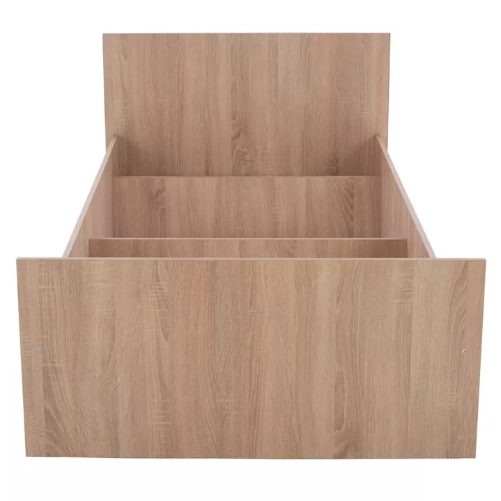 SINGLE BED 90X200 SONOMA OAK HM2433.01