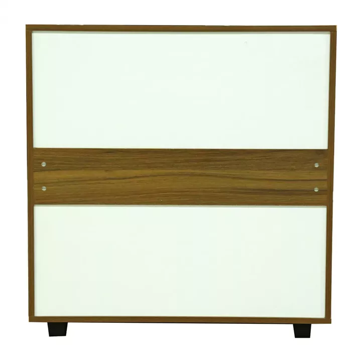 HM8996.02 4-drawer cabinet THORG, walnut, melamine, 80x40x83H