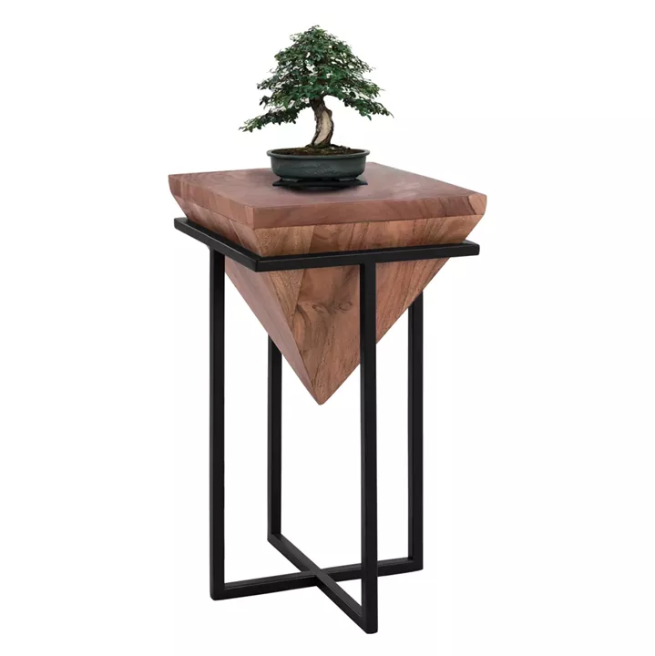 Side coffee table HM8213.11 solid acacia 29X29X53Η