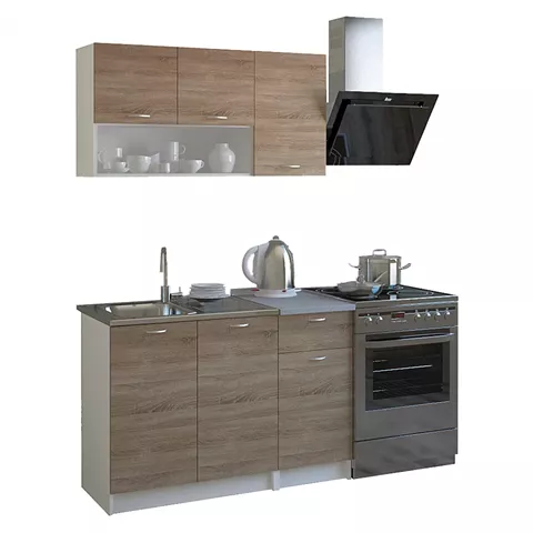 KITCHEN UNIT MELAMINE SONAMA-WHITE HM2440 46-29.2x120 cm.