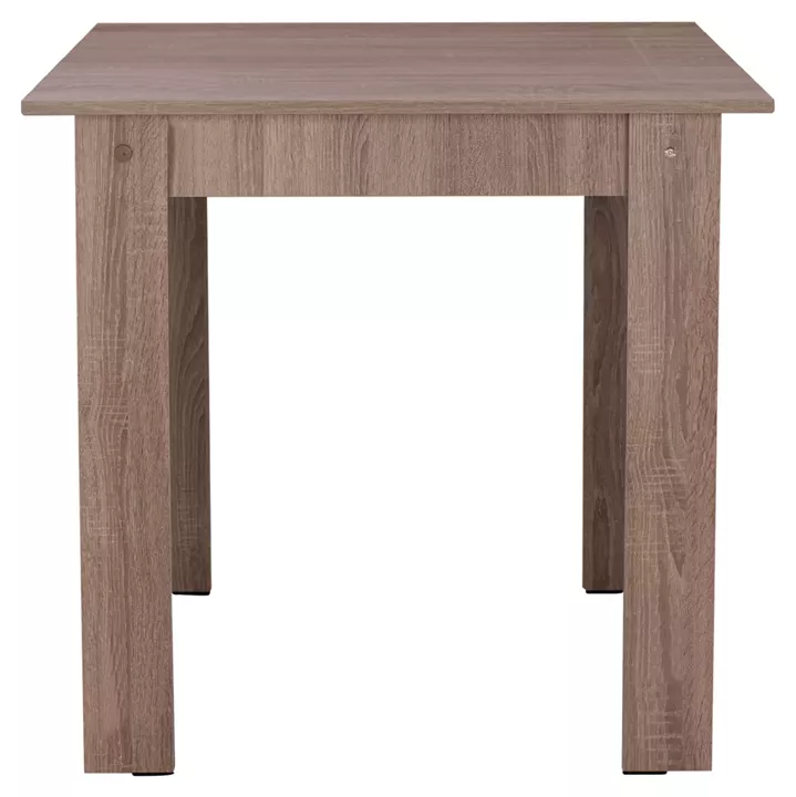 KITCHEN TABLE KELVIN HM2427.05, ASH GREY, 80X80X77