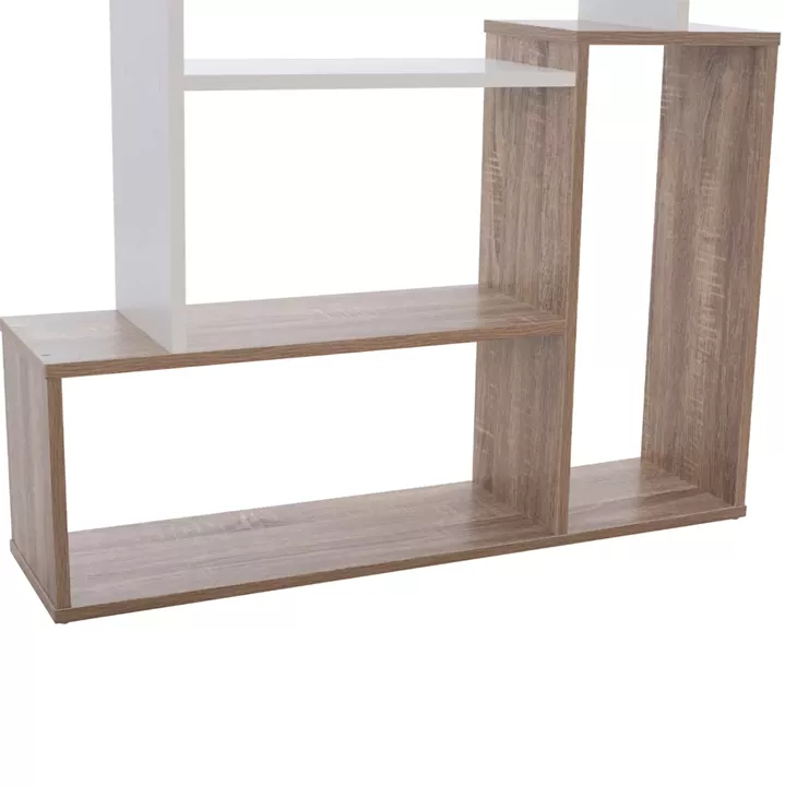 BOOKCASE  SHAY HM8768.01 85X22X140 WHITE