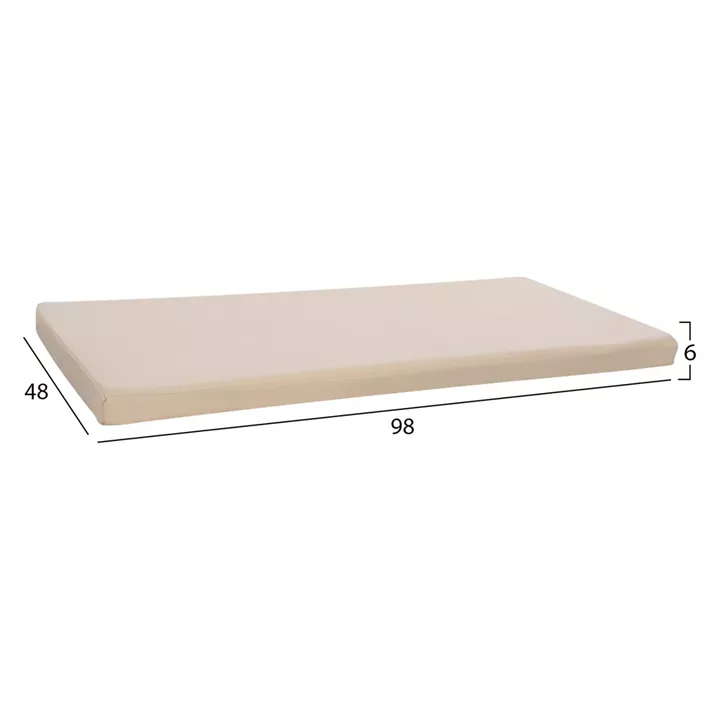 Pillow for bence Polyester Chios Beige HM11241.01P 98x48x5cm