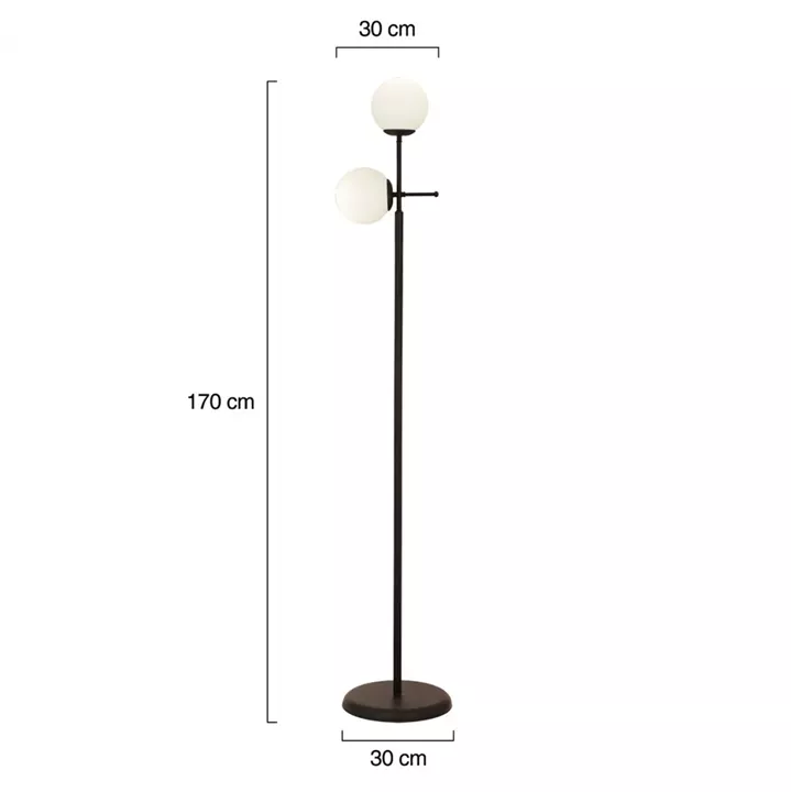 ΦΩΤΙΣΤΙΚΟ ΔΑΠΕΔΟΥ ΜΕΤΑΛΛΙΚΟ ΜΑΥΡΟ HM7431.01  30x170cm