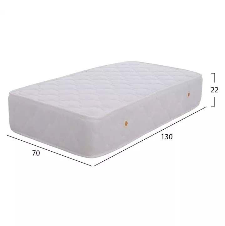 ΣΤΡΩΜΑ BABYCLOUD HM643.01 70X130 ΛΕΥΚΟ