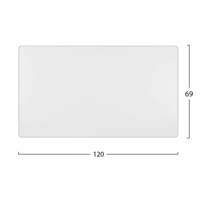 ΕΠΙΦΑΝΕΙΑ ΤΡΑΠΕΖΙΟΥ HPL HM5840.02 ΛΕΥΚΗ 120X69 εκ. ΠΑΧΟΥΣ 12mm.